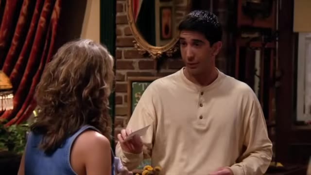 Ross and Rachel's First Date at the Laundromat | Friends