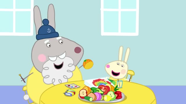 Peppa Pig Tales 🍝 Baby Evie's BIG DINNER🍴 BRAND NEW Peppa Pig Episodes