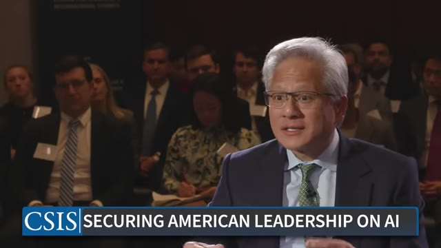 NVIDIA’s Jensen Huang on Securing American Leadership on AI